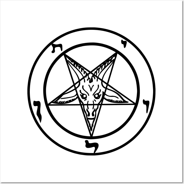 Sigil of Baphomet Wall Art by Weltenbrand